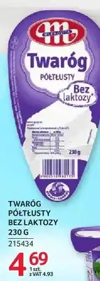 Selgros Twaróg półtłusty bez laktozy Mlekovita oferta