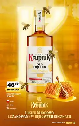 Netto Krupnik Old Liqueur Likier Miodowy oferta