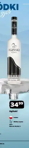 Netto Ogiński Wódka czysta oferta