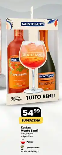 Netto Zestaw Monte Santi (Prosecco, Aperitivo) oferta