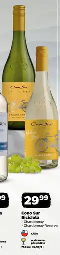 Netto Cono Sur Bicicleta Chardonnay / Chardonnay Reserva oferta