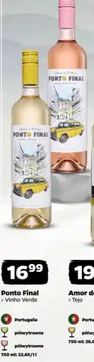 Netto Ponto Final Vinho Verde Rosé oferta