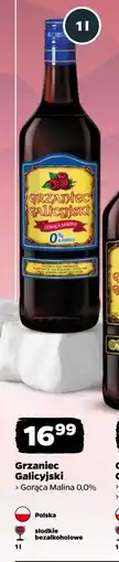 Netto Grzaniec Galicyjski Gorąca Malina 0,0% oferta