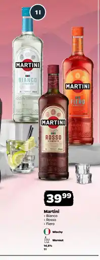 Netto Martini Wermut (Bianco, Rosso, Fiero) oferta