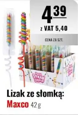 Eurocash Lizak ze słomką: Maxco oferta