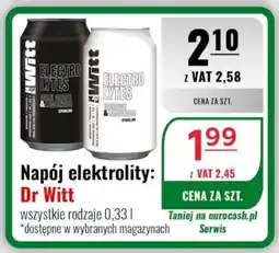Eurocash Napój elektrolity: Dr Witt oferta