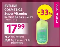 Hebe Mleczko do ciała Eveline Cosmetics oferta
