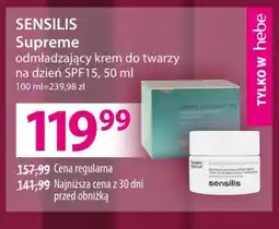 Hebe Krem odmładzający Sensilis oferta