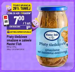 Polomarket Płaty śledziowe smażone w zalewie Master Fish oferta