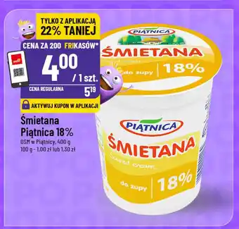 Polomarket Śmietana Piątnica 18% oferta