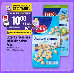 Polomarket Orzechy niesolone lub lekko solone Felix oferta