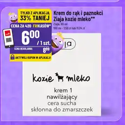 Polomarket Krem do rąk i paznokci Ziaja kozie mleko oferta