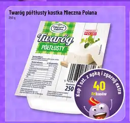 Polomarket Twaróg półtłusty kostka Mleczna Polana oferta