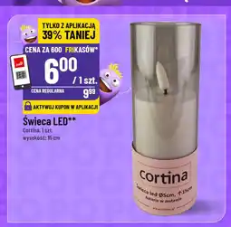 Polomarket Świeca LED Cortina 15 cm oferta