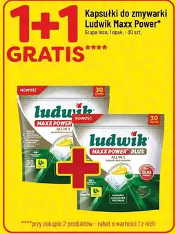 Polomarket Kapsułki do zmywarki Ludwik Maxx Power 30 szt oferta