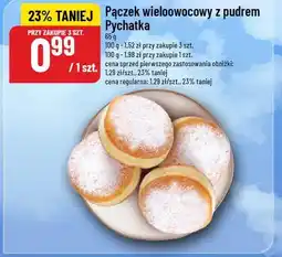 Polomarket Pączek wieloowocowy z pudrem Pychotka oferta