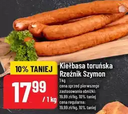 Polomarket Kiełbasa toruńska Rzeźnik Szymon oferta