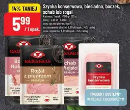 Polomarket Szynka konserwowa, biesiadna, boczek, schab lub rogal (Kabanos, 1 opak. - 100 g) oferta