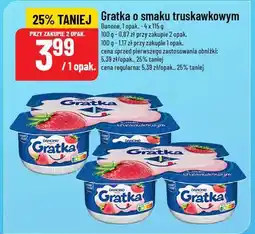 Polomarket Gratka o smaku truskawkowym Danone oferta