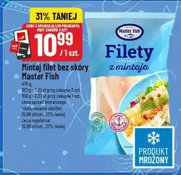 Polomarket Mintaj filet bez skóry Master Fish oferta