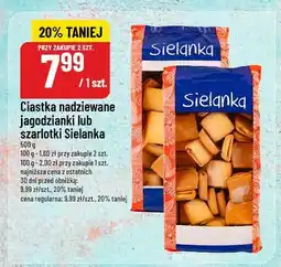 Polomarket Ciastka nadziewane jagodzianki lub szarlotki Sielanka oferta