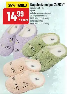 Polomarket Kapcie dziecięce ZaZiZo oferta