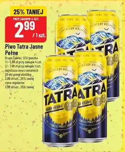 Polomarket Piwo Tatra Jasne Pełne oferta