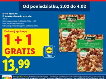 Lidl Królewska mieszanka orzechów oferta