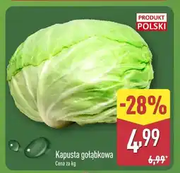ALDI Kapusta głąbkowa oferta