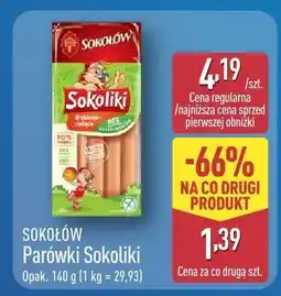 ALDI Parówki Sokoliki oferta