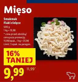 Lidl Flaki cielęce oferta