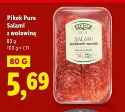 Lidl Salami z wołowiną oferta
