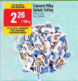 Polomarket Cukierki Milky Splash Toffee oferta