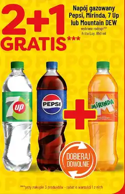 Polomarket Napój gazowany Pepsi, Mirinda, 7 Up lub Mountain DEW Frito Lay oferta