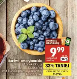 Delikatesy Centrum Borówki amerykańskie oferta