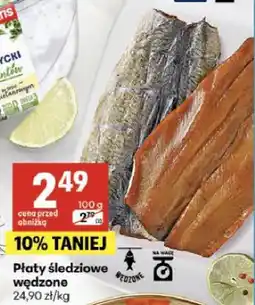 Delikatesy Centrum Płaty śledziowe wędzone oferta
