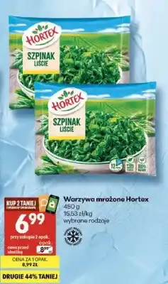 Delikatesy Centrum Warzywa mrożone szpinak liście Hortex oferta
