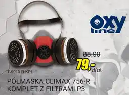 Unimet T-9910 r kpl półmaska climax 756-r komplet z filtrami p3 oferta