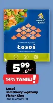 Netto Łosoś sałatkowy wędzony Fisher King oferta