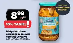 Netto Płaty śledziowe opiekane w zalewie octowej Corsarro oferta