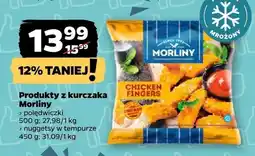 Netto Produkty z kurczaka Morliny polędwiczki, nuggetsy w tempurze oferta