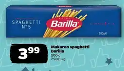 Netto Makaron spaghetti Barilla oferta