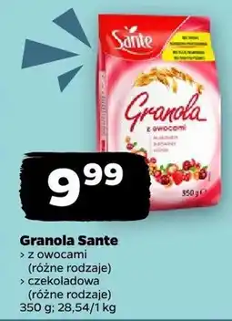 Netto Granola Sante z owocami (różne rodzaje) czekoladowa (różne rodzaje) oferta