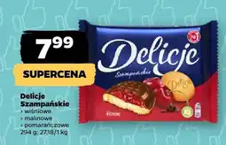 Netto Ciastka Delicje Szampańskie wiśniowe, malinowe, pomarańczowe oferta