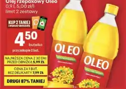 Delikatesy Centrum Olej rzepakowy Oleo oferta