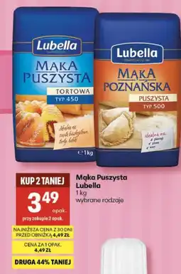 Delikatesy Centrum Mąka Puszysta Lubella oferta