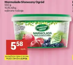 Delikatesy Centrum Marmolada Słoneczny Ogród oferta