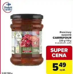 Globi Pomidory suszone całe Carrefour oferta