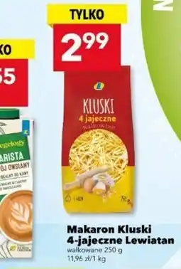 Lewiatan Makaron Kluski 4-jajeczne Lewiatan, wąskowane oferta