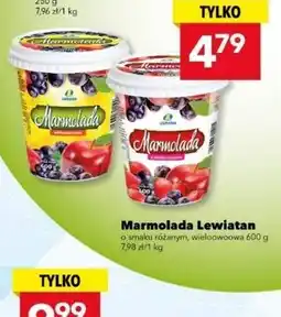 Lewiatan Marmolada Lewiatan o smak różanym, wieloowocowa oferta